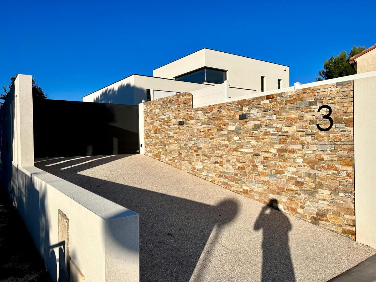 Villa D'Exception Avec Piscine A Debordement - Vue Panoramique Saint-Nazaire  Exterior foto