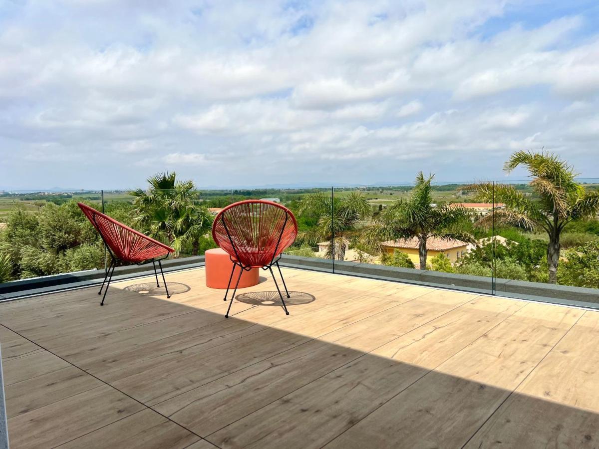 Villa D'Exception Avec Piscine A Debordement - Vue Panoramique Saint-Nazaire  Exterior foto
